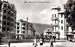 BONE - ROND-POINT DU QUARTIER DE LA COLONNE